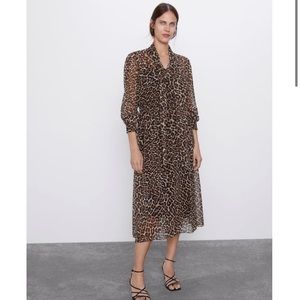 Animal Print Zara Dress